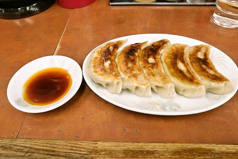 西川口駅『珍来 西川口東口店』焼き餃子1