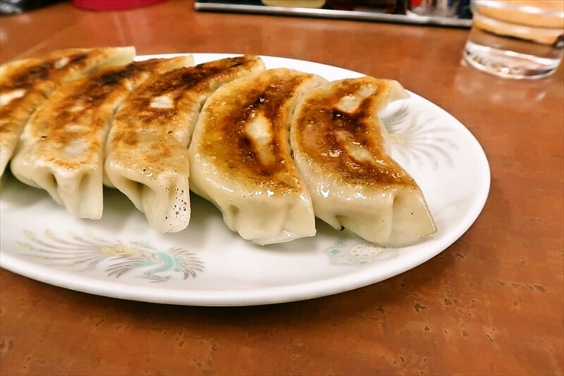 西川口駅『珍来 西川口東口店』焼き餃子4