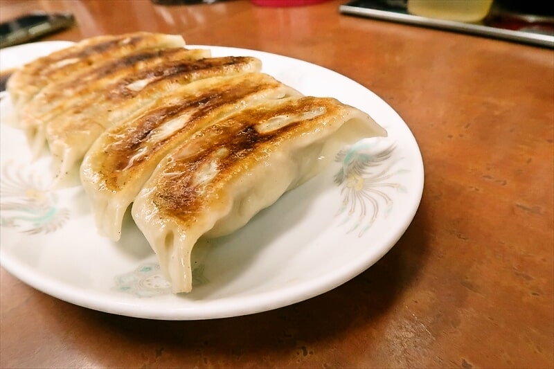 西川口駅『珍来 西川口東口店』焼き餃子5