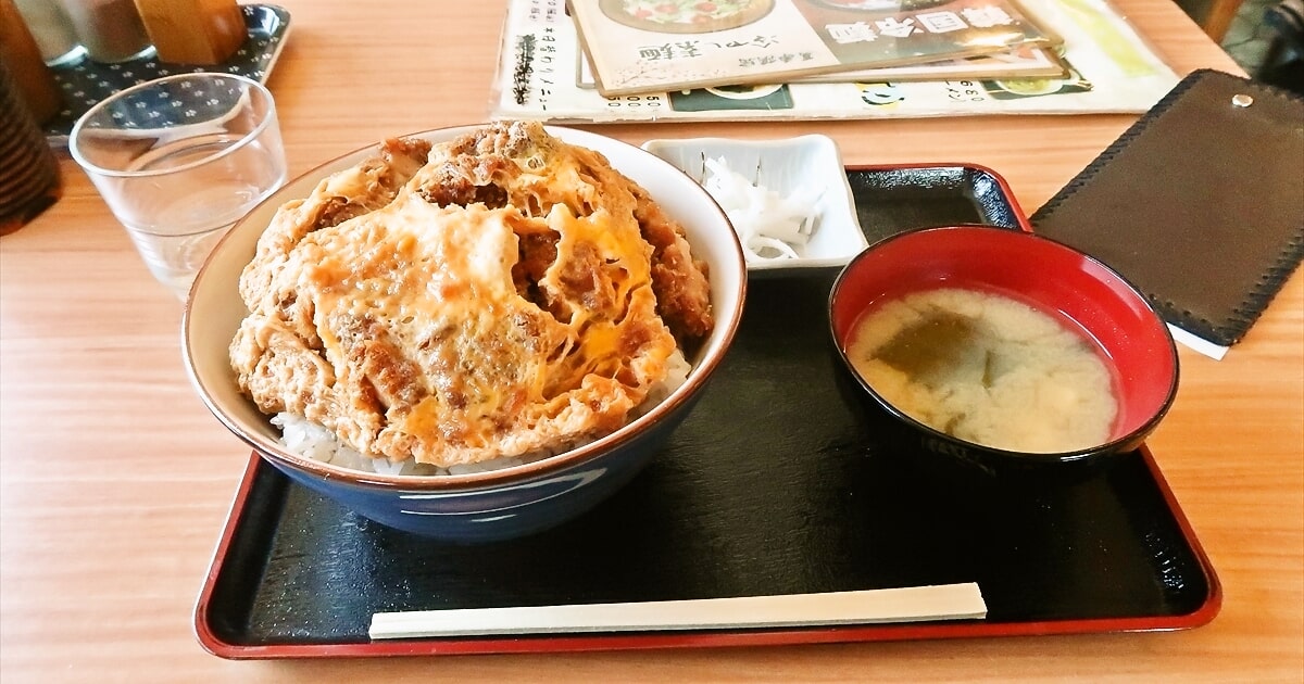 群馬県伊勢崎市『大松食堂（だいまつ）』カツ丼大盛りサムネイル