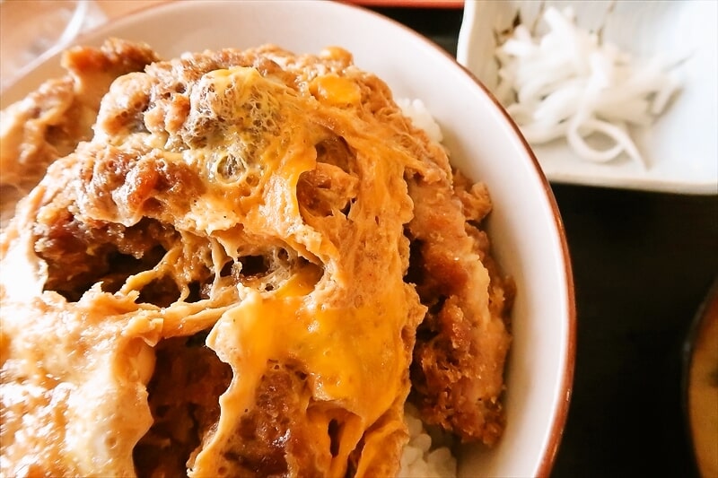 群馬県伊勢崎市『大松食堂(だいまつ)』カツ丼大盛り7