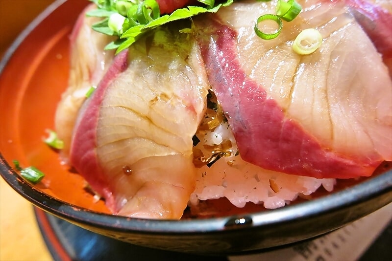 相模原市『割烹 ふく佐屋』ブリの漬丼9