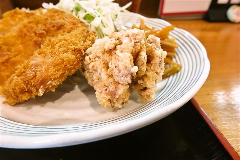 相模原市鹿沼台『からあげ食堂・酒場56』ミルフィーユチーズカツからあげ定食7