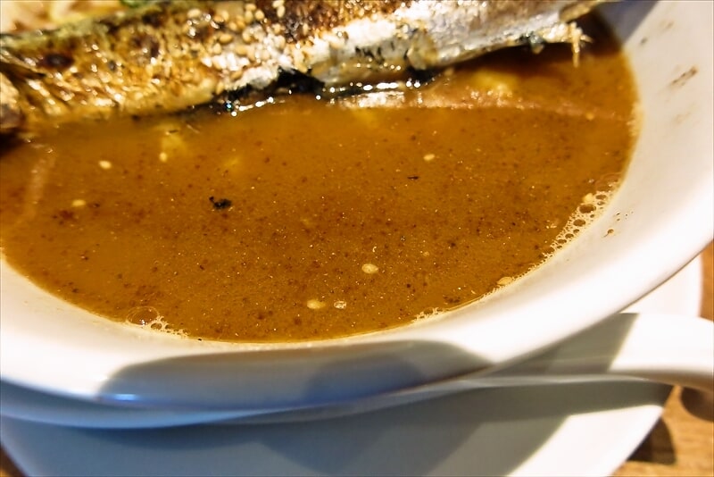 『牛角 相模原淵野辺店』牛角流秋刀魚ラーメン8