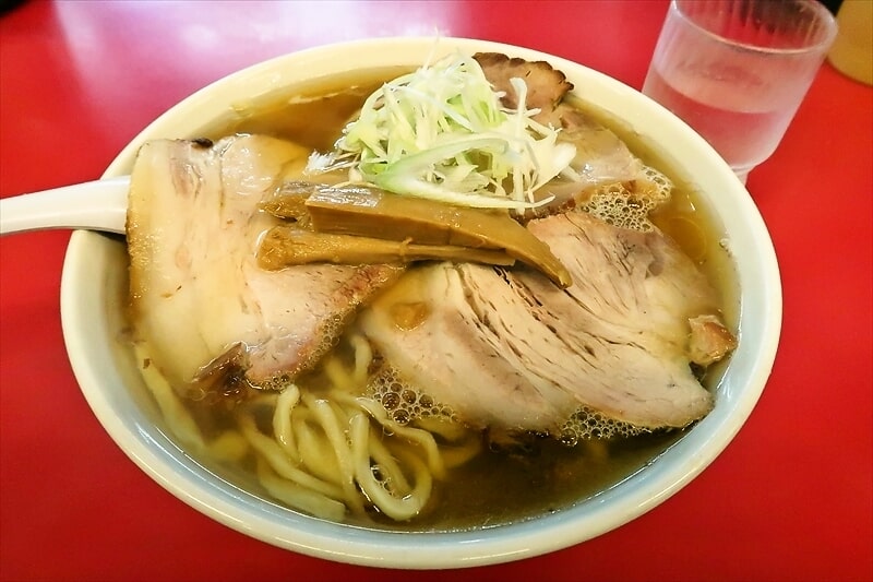 栃木県小山市『一品香 小山(丸麺侍)』チャーシューメン7