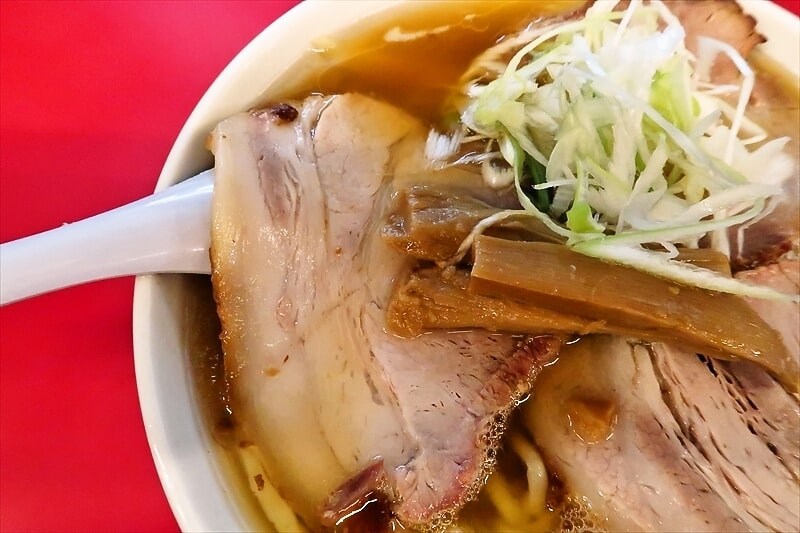 栃木県小山市『一品香 小山(丸麺侍)』チャーシューメン4