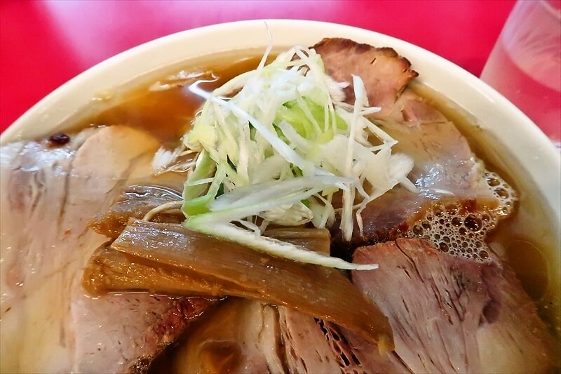 栃木県小山市『一品香 小山(丸麺侍)』チャーシューメン6