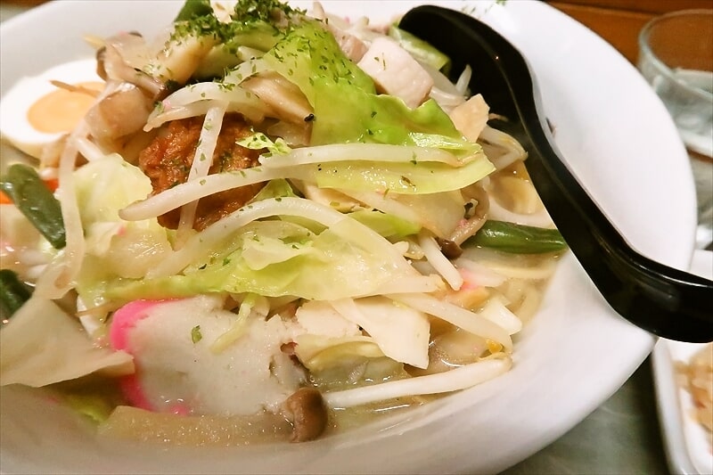 埼玉県西川口駅『つけめん 吉泉』ちゃんぽん8