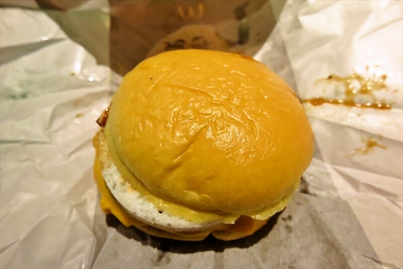 2025年『マクドナルド 淵野辺駅前店』とろ旨すき焼き月見バーガー4