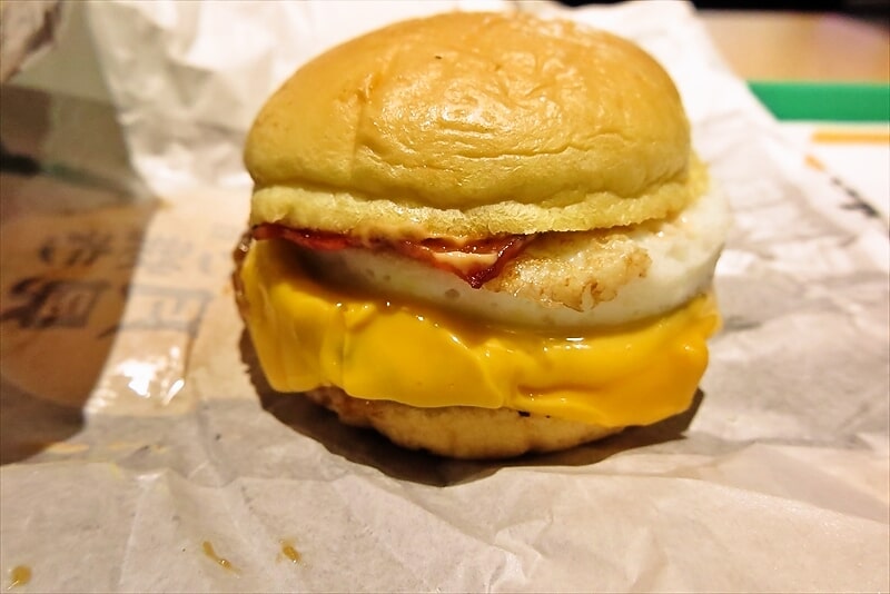 2025年『マクドナルド 淵野辺駅前店』とろ旨すき焼き月見バーガー6