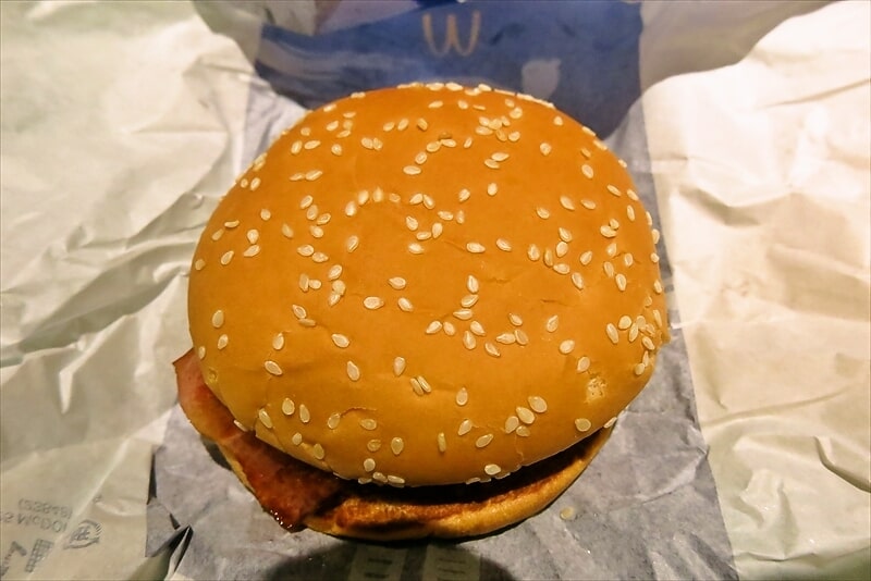 2025年『マクドナルド 淵野辺駅前店』月見バーガー5