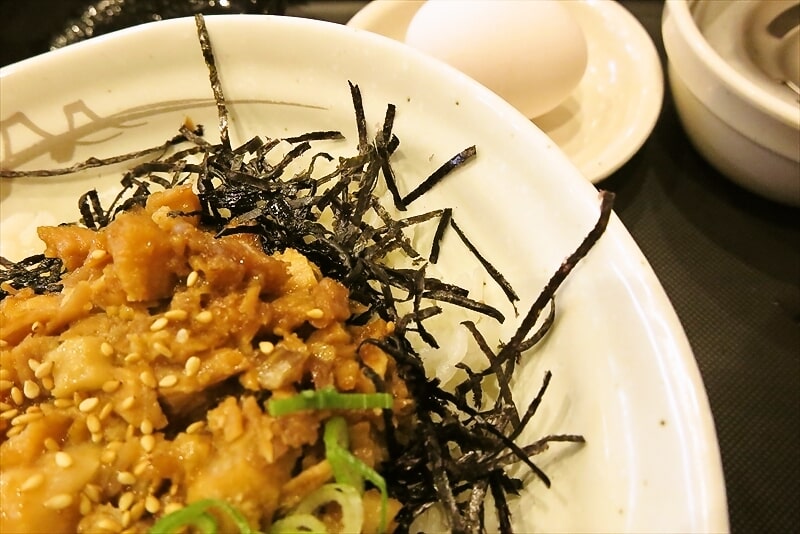 2025年9月『松屋』ほろほろ柔らかお肉の”ごろごろチャーシュー丼”7