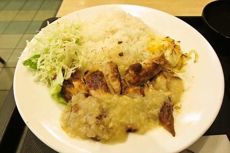 2025年『松屋』ジャークチキン3