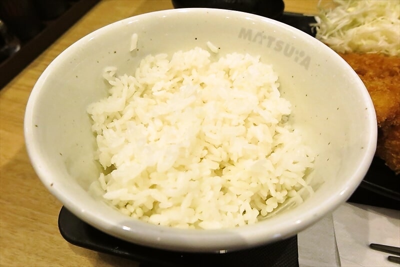 2025年『とんかつ 松のや』アジフライ（2枚）定食3