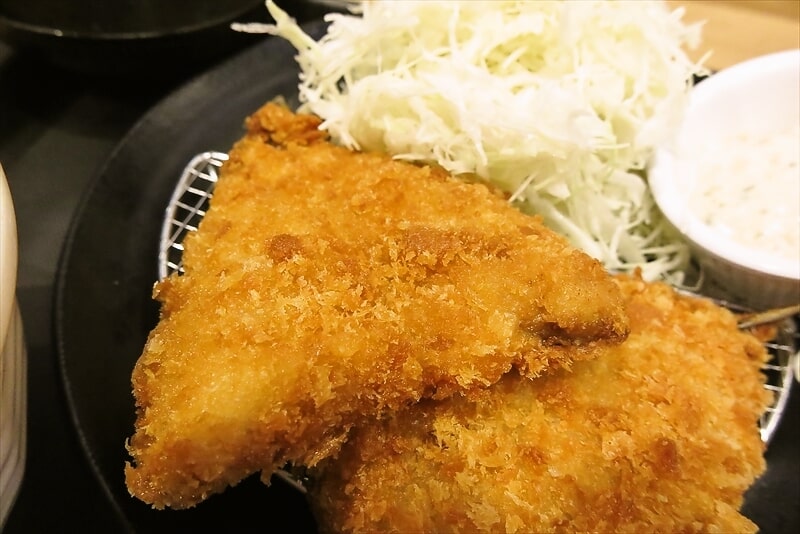 2025年『とんかつ 松のや』アジフライ（2枚）定食8