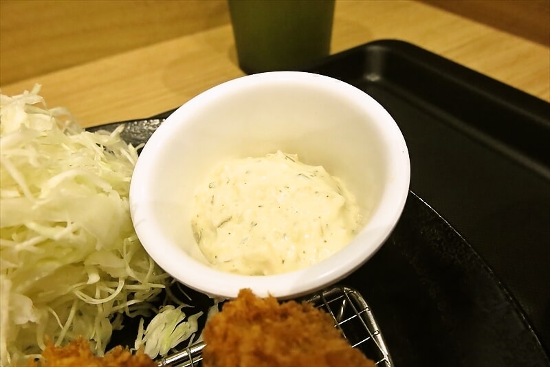 2025年『とんかつ 松のや』カキフライ定食4