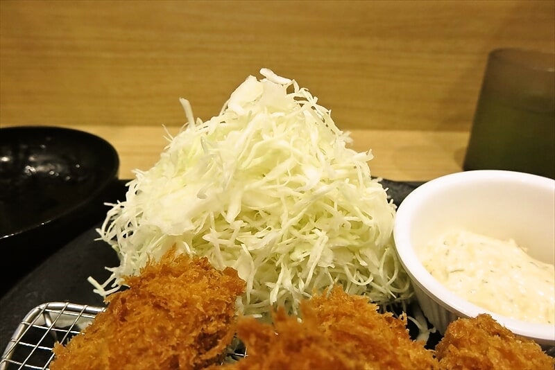 2025年『とんかつ 松のや』カキフライ定食5