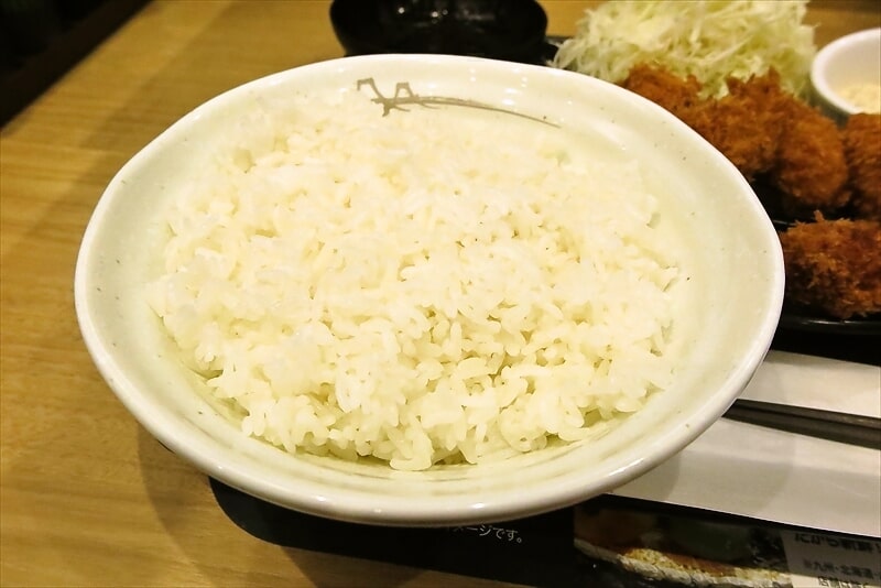 2025年『とんかつ 松のや』カキフライ定食6