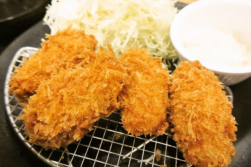 2025年『とんかつ 松のや』カキフライ定食11