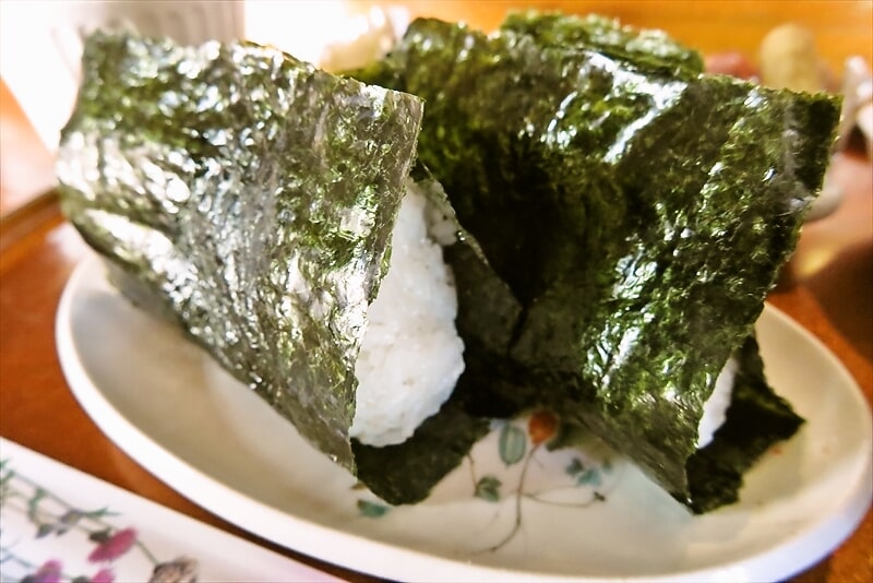 相模原市淵野辺『おにぎり屋 錦潟』おむすびセット4