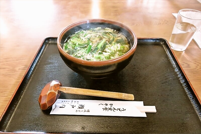 2025年町田市『讃岐うどん 瀬戸内』ニラ玉うどん（ニラとじうどん）1