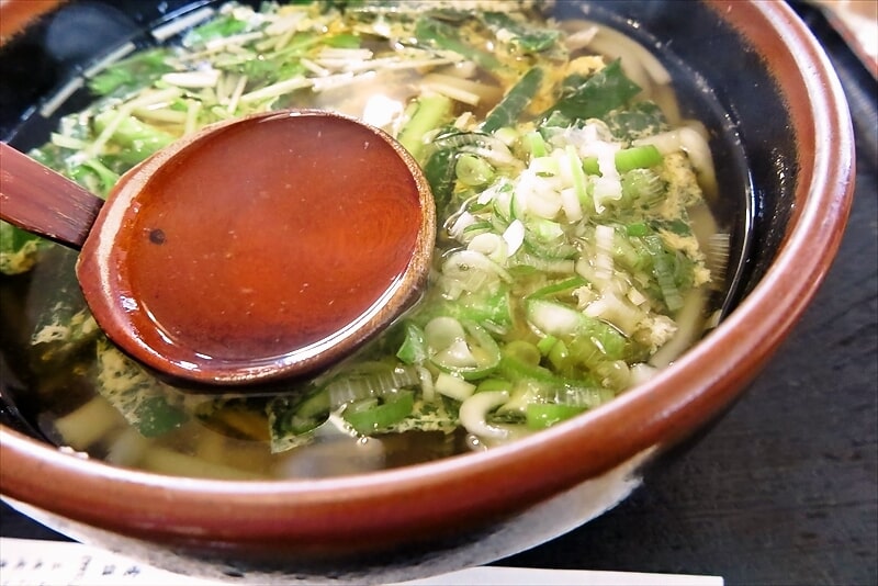 2025年町田市『讃岐うどん 瀬戸内』ニラ玉うどん（ニラとじうどん）8
