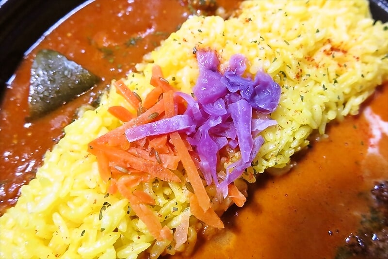 『セブンイレブン』エリックサウス監修あいがけスパイスカレー チキン＆バターチキンカレー12