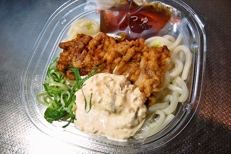 『セブンイレブン』とり天タルタル冷しぶっかけうどん7