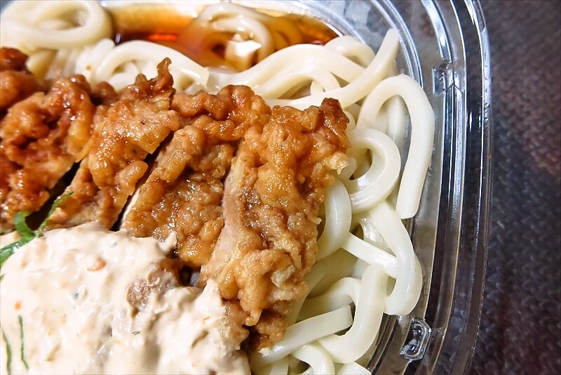 『セブンイレブン』とり天タルタル冷しぶっかけうどん12