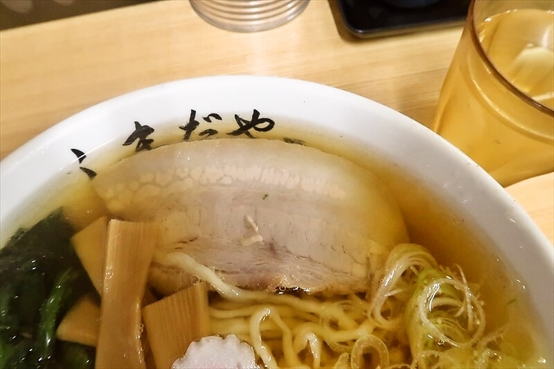 佐野市『手打ちらーめん しまだや』醤油ラーメン＆餃子2