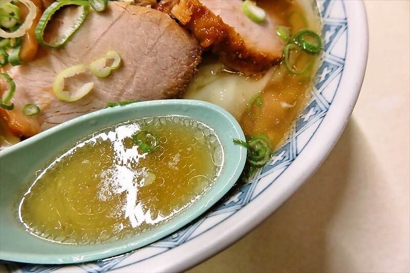 相模原市『中華料理 大勝軒』チャーシューワンタンメン大盛り9