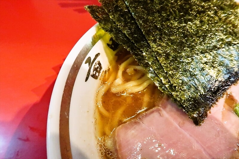 埼玉県川口市『横濱家系ラーメン 裏野中家 西川口店』ラーメン並8