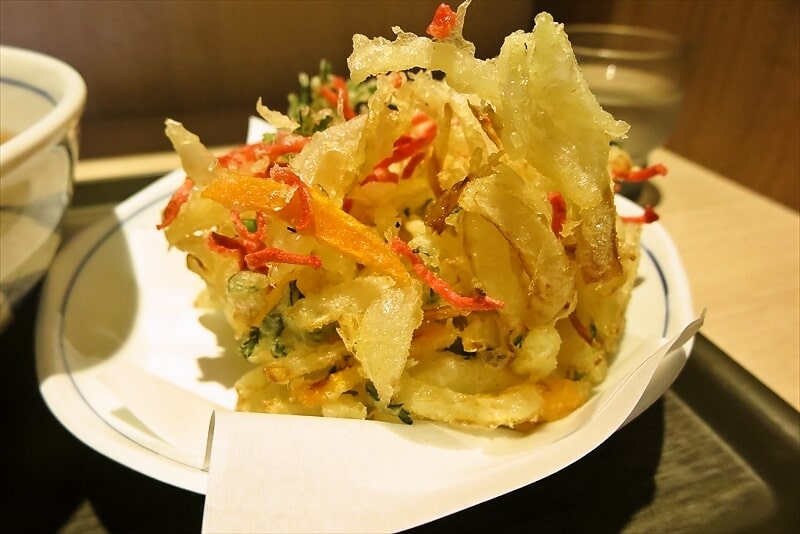 2025年東京都町田市『ウエスト町田店』紅生姜のかき揚げうどん7