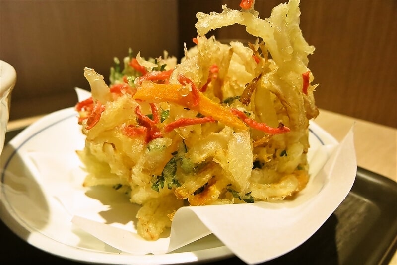 2025年東京都町田市『ウエスト町田店』紅生姜のかき揚げうどん10