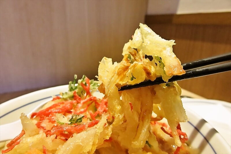 2025年東京都町田市『ウエスト町田店』紅生姜のかき揚げうどん13