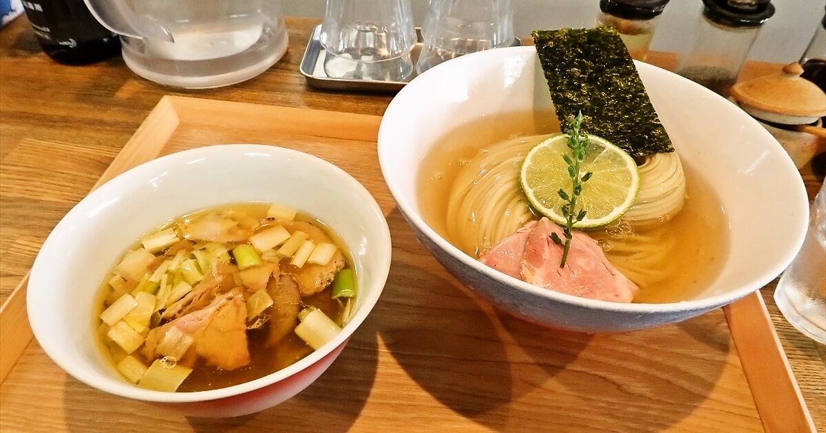 『YOKOKURA STOREHOUSE（ヨコスト）』昆布水つけめん塩（並）サムネイル