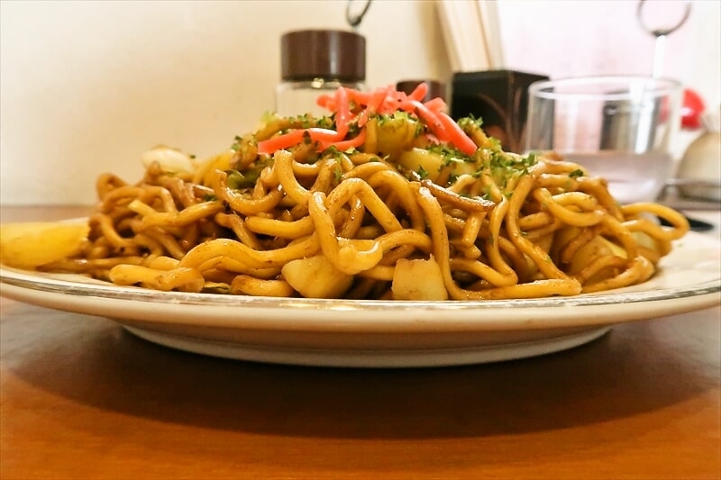 栃木県小山市『やきそば エンゼル』肉ポテト焼きそば8