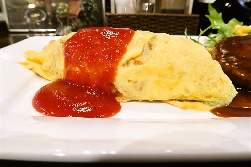 本厚木駅『カフェ＆レストラン BON（ボン）』オムライス＆ハンバーグ6