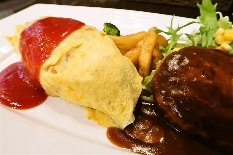 本厚木駅『カフェ＆レストラン BON（ボン）』オムライス＆ハンバーグ7