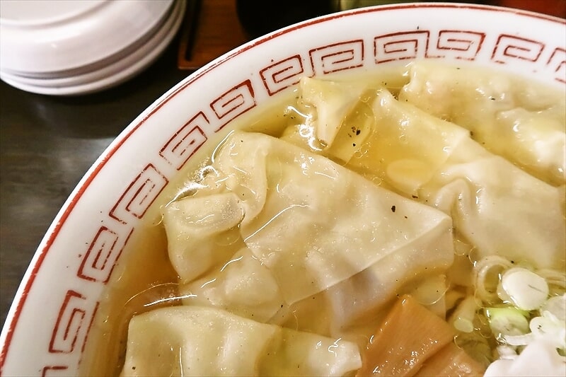 茨城県結城市『佐野ラーメン はなぶさ』ワンタンメン中盛り7