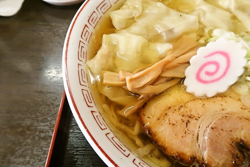 茨城県結城市『佐野ラーメン はなぶさ』ワンタンメン中盛り8