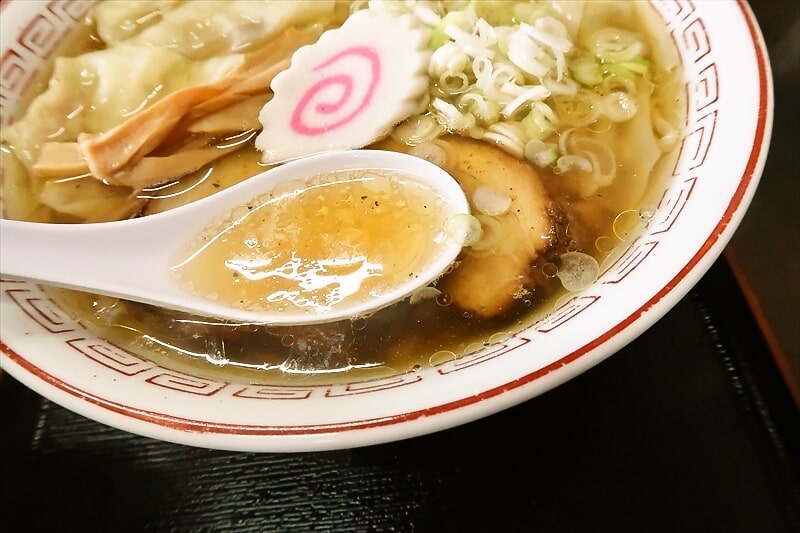 茨城県結城市『佐野ラーメン はなぶさ』ワンタンメン中盛り9