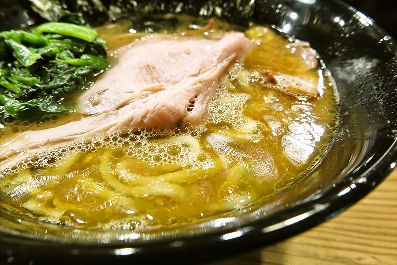 相模大野駅『家系ラーメン クックら』ラーメン並8