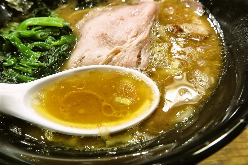 相模大野駅『家系ラーメン クックら』ラーメン並9