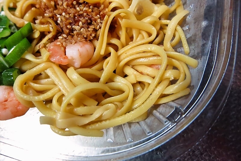 『ローソン』冷製生パスタ 海老と醤油弁当8