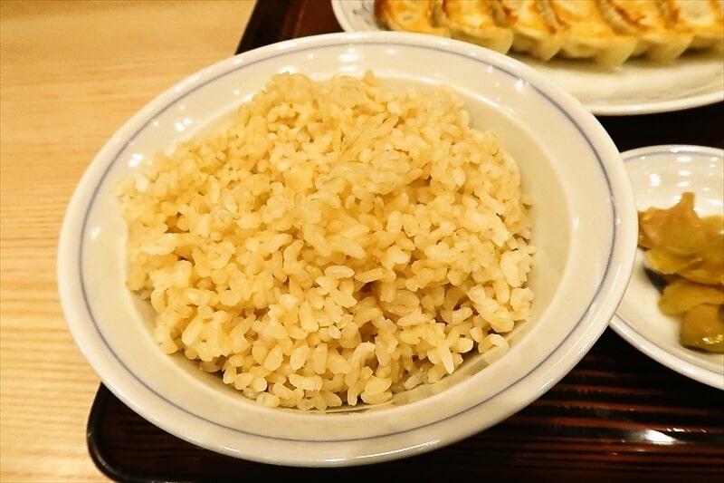 『ぎょうざの満洲 伊勢崎駅前店』ダブル餃子定食2