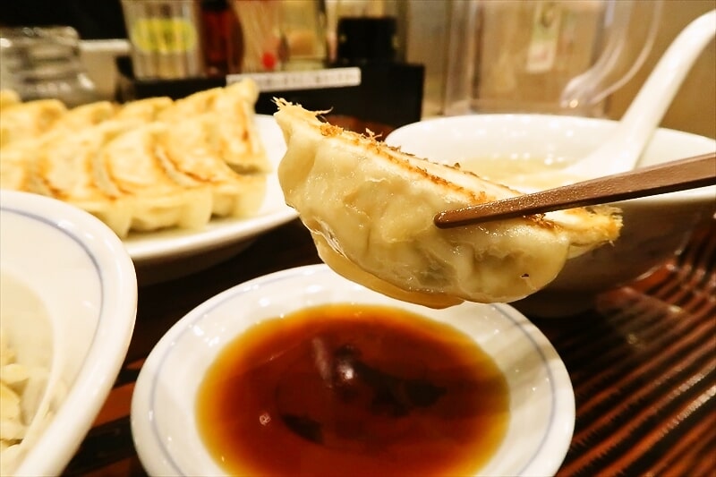 『ぎょうざの満洲 伊勢崎駅前店』ダブル餃子定食10