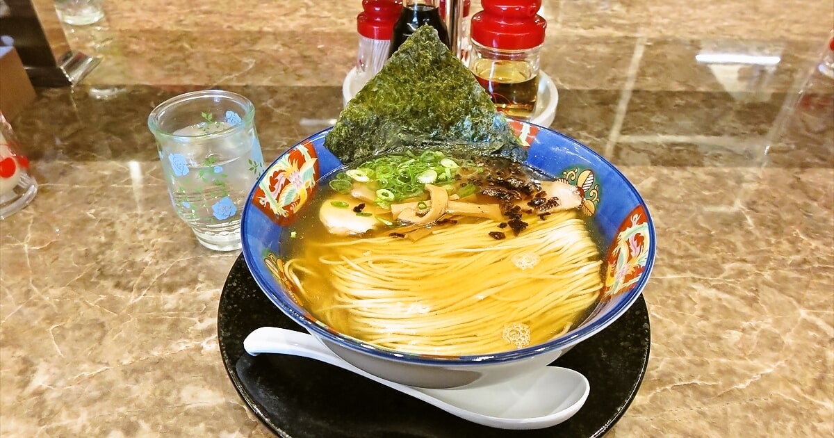 橋本『中華そば 麺や食堂 相模原店』しおそば（塩ラーメン）サムネイル