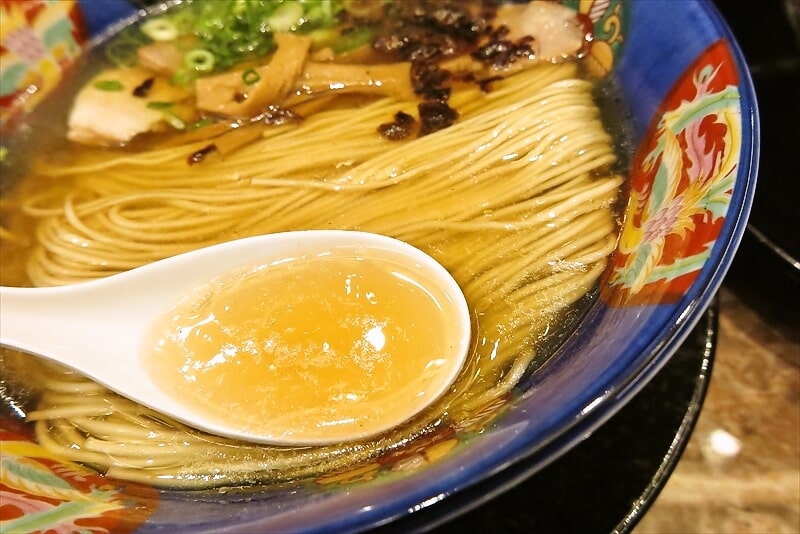 橋本『中華そば 麺や食堂 相模原店』しおそば(塩ラーメン)9