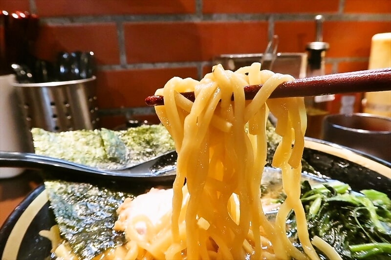 『王道家直伝 家系ラーメン みなみ家』ラーメン9